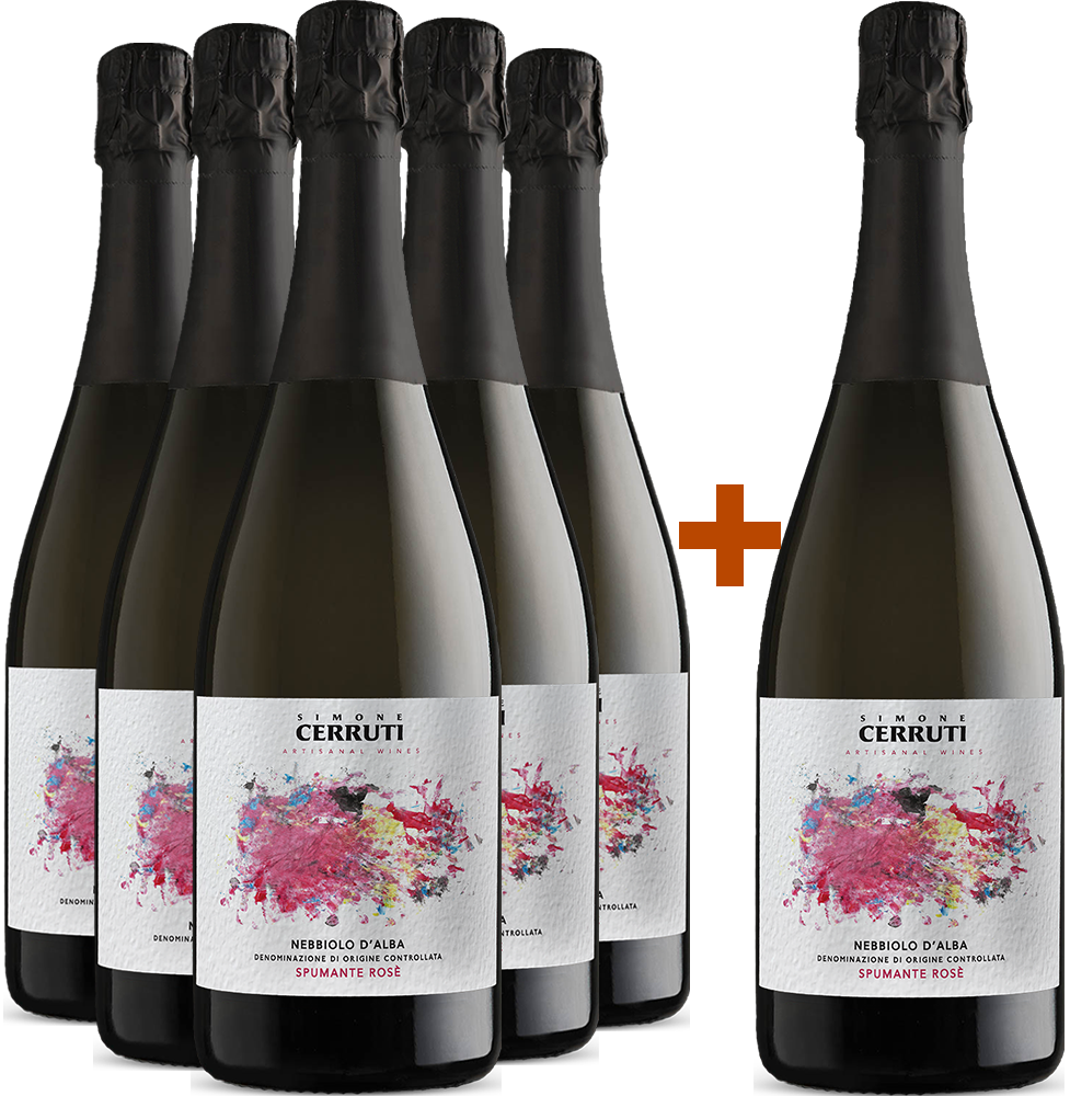 5+1 Spumante Rosè Nebbiolo d'Alba DOC