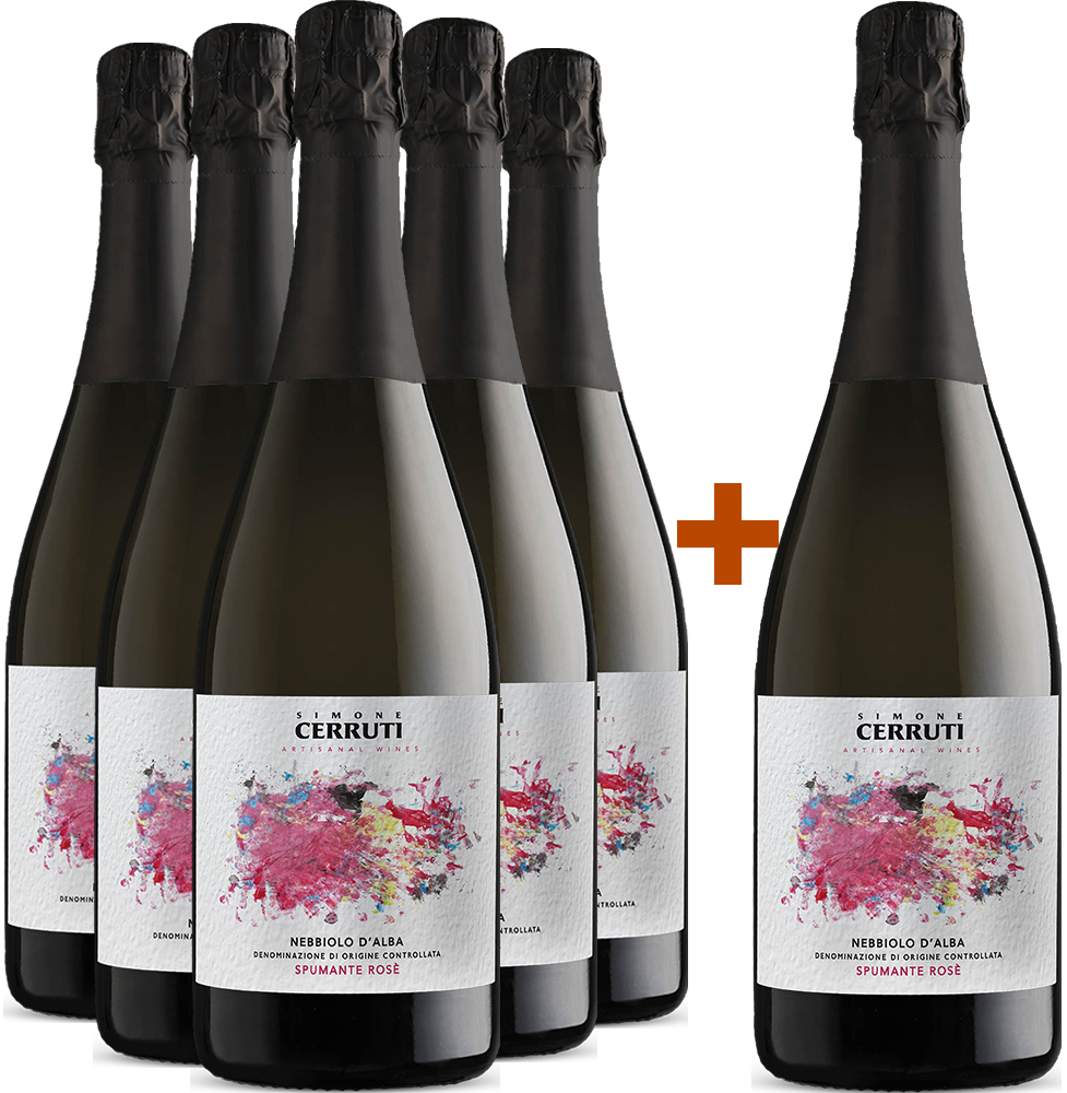 5+1 Spumante Rosè Nebbiolo d'Alba DOC 5+1 Spumante Rosè Nebbiolo d'Alba DOC