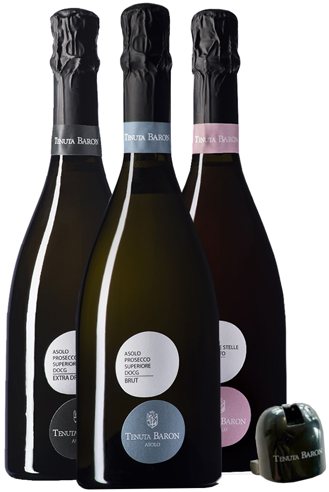 Tenuta Baron Box Degustazione Spumanti + Tappo Tenuta Baron Box Degustazione Spumanti + Tappo