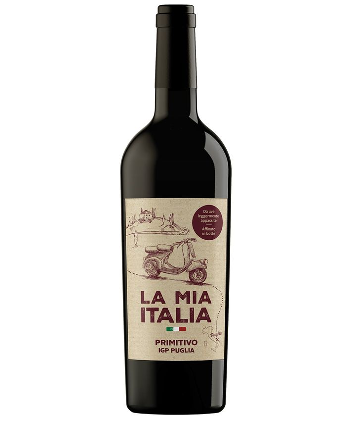 2024 La mia Italia Primitivo Puglia IGP
