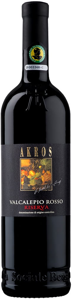 2019 Rosso Riserva Akros Valcalepio DOC 2019 Rosso Riserva Akros Valcalepio DOC