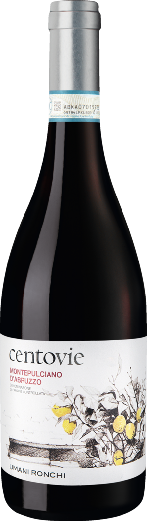 Umani Ronchi 2019 Centovie Montepulciano BIO