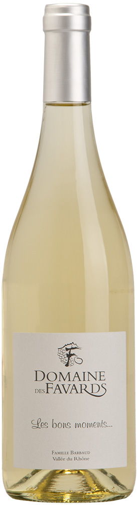 2024 "Les bons moments" blanc Côtes du Rhône AOP BIO