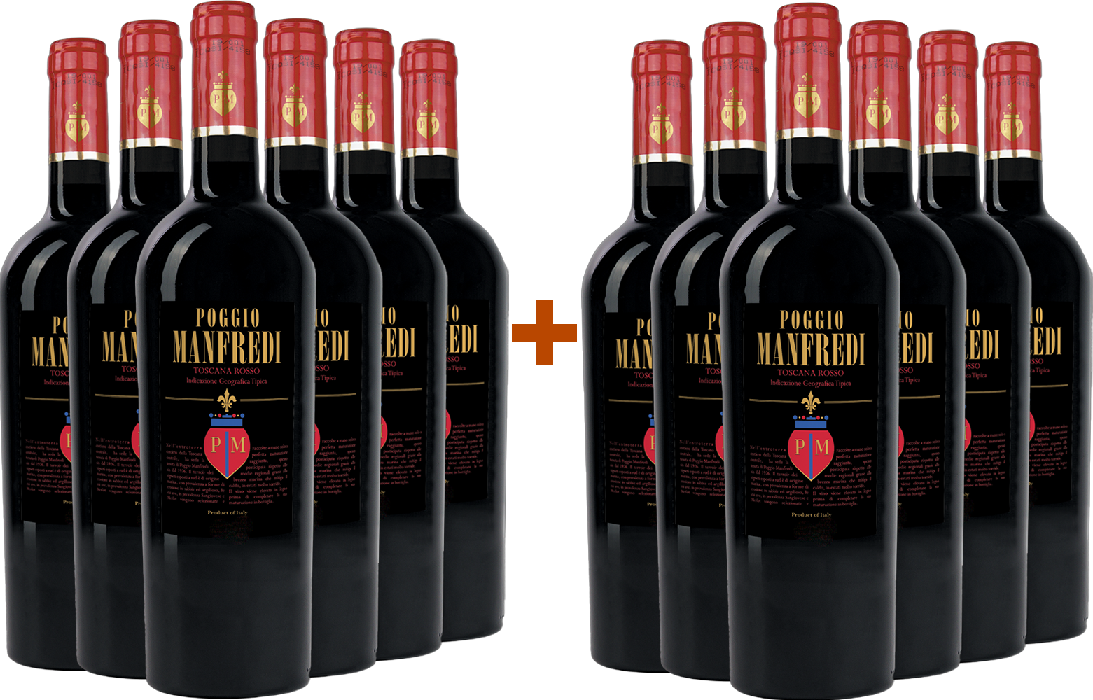 6+6 Poggio Manfredi Supertuscan IGP 6+6 Poggio Manfredi Supertuscan IGP