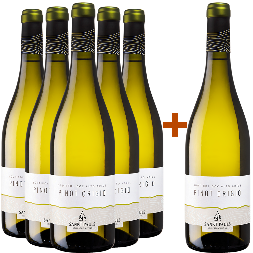 5+1 Pinot Grigio Alto Adige DOC 5+1 Pinot Grigio Alto Adige DOC