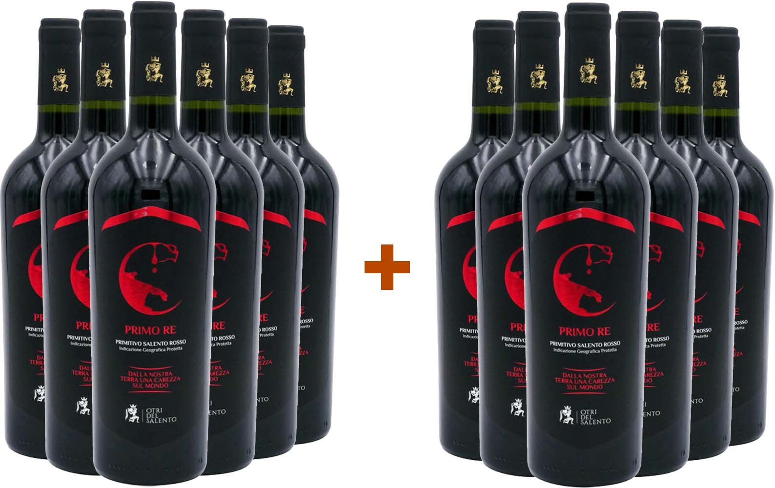 6+6 Box Primo Re Primitivo Salento IGP