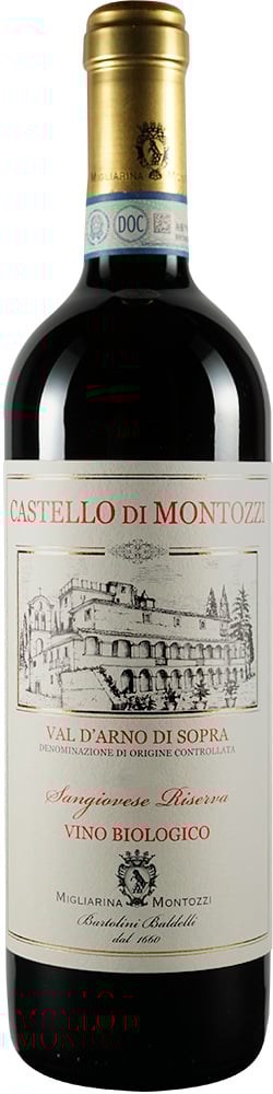 2020 Castello di Montozzi Sangiovese Riserva Val D'arno di Sopra DOC BIO 2020 Castello di Montozzi Sangiovese Riserva Val D'arno di Sopra DOC BIO