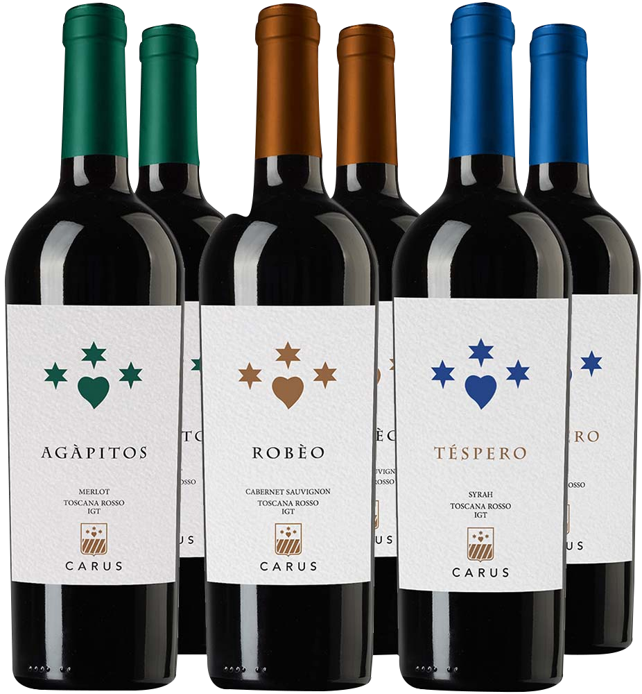 Carus Box Degustazione Supertuscan BIO Carus Box Degustazione Supertuscan BIO