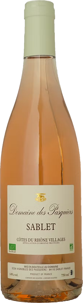 2024 Cuvée Rosé Côtes du Rhône villages Sablet AOP BIO 2024 Cuvée Rosé Côtes du Rhône villages Sablet AOP BIO