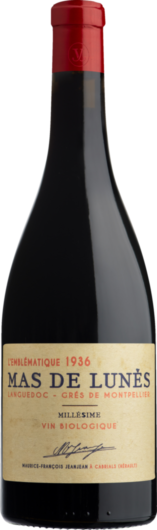 Maison JeanJean 2022 L'emblématique 1936 - Mas de Lunès Rouge BIO