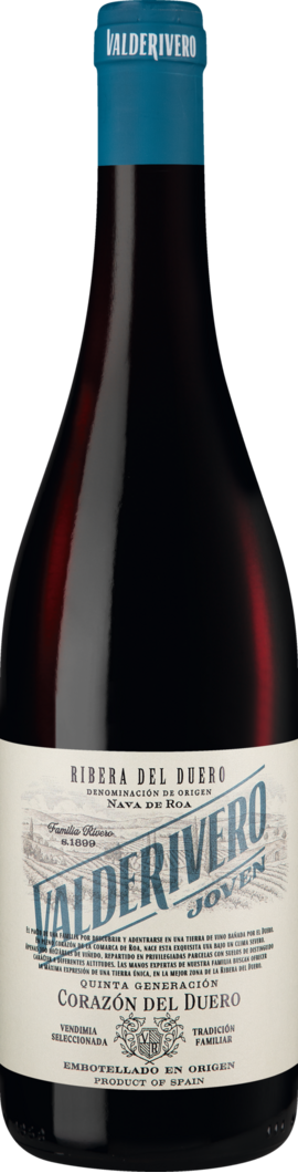 Embotellado por H.V.M.A.,S.L 2024 Valderivero Ribera del Duero Joven