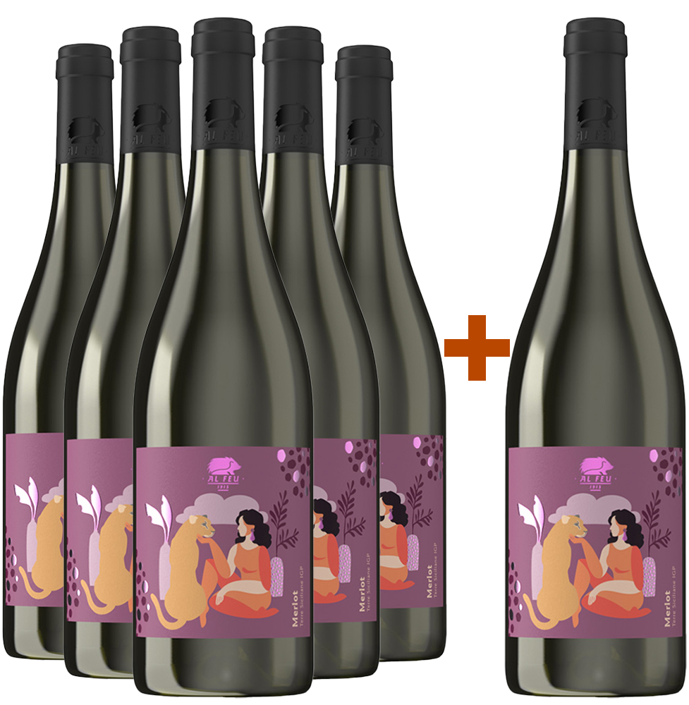 5+1 Merlot Terre Siciliane IGP 5+1 Merlot Terre Siciliane IGP