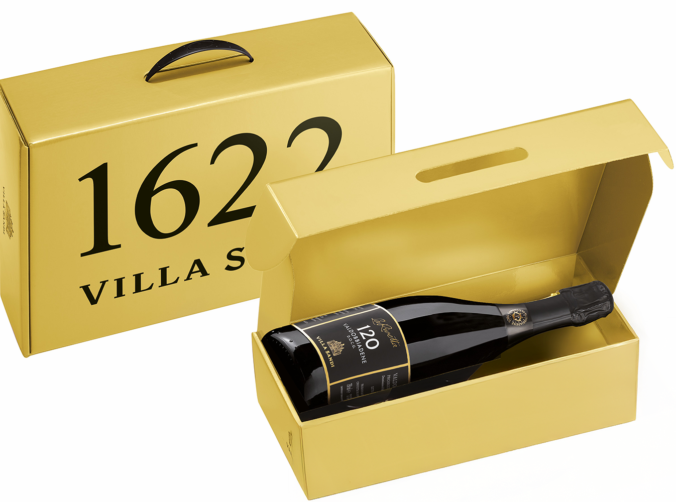 Rivetta 120 Valdobbiadene Prosecco Superiore DOCG + Cofanetto Rivetta 120 Valdobbiadene Prosecco Superiore DOCG + Cofanetto