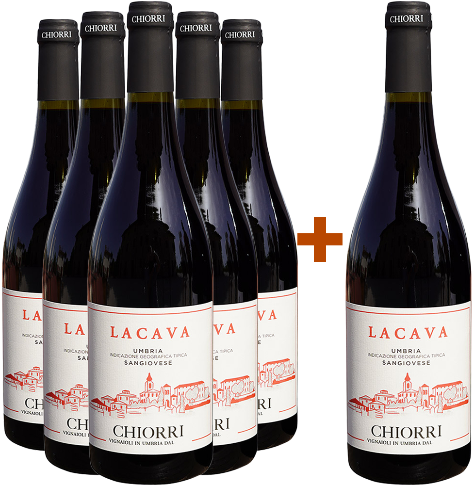 5+1 Lacava Sangiovese Umbria IGP 5+1 Lacava Sangiovese Umbria IGP