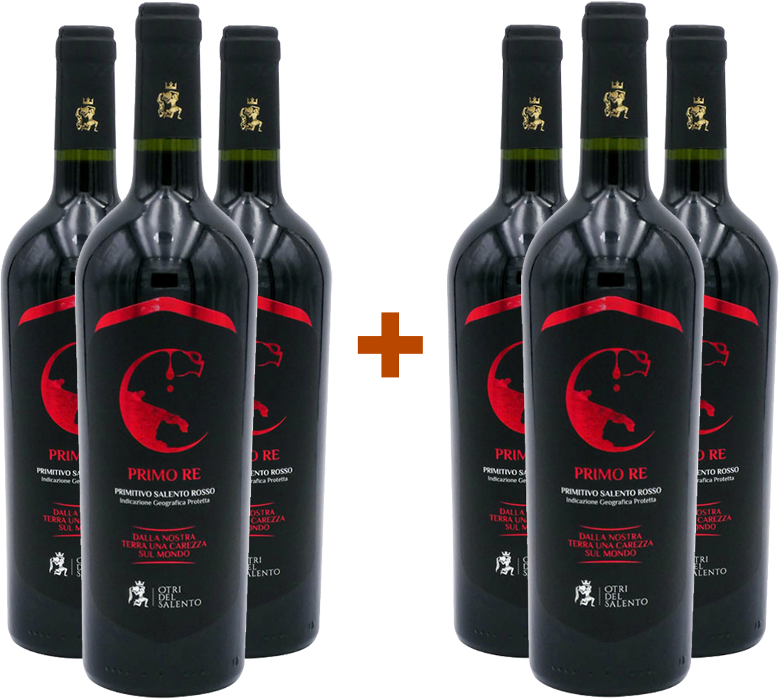 3+3 Box Primo Re Primitivo Salento IGP 3+3 Box Primo Re Primitivo Salento IGP