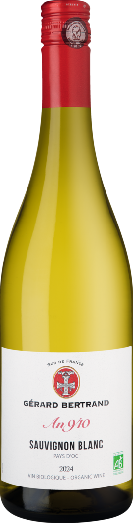 Gérard Bertrand 2024 Héritage ""An 940"" Sauvignon Blanc BIO