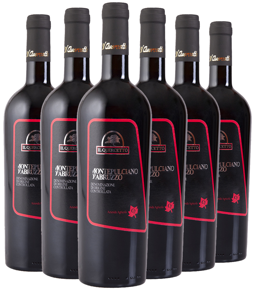 Il Quercetto Box Promozionale Storica 2011 Montepuciano D'Abruzzo DOC  Il Quercetto Box Promozionale Storica 2011 Montepuciano D'Abruzzo DOC