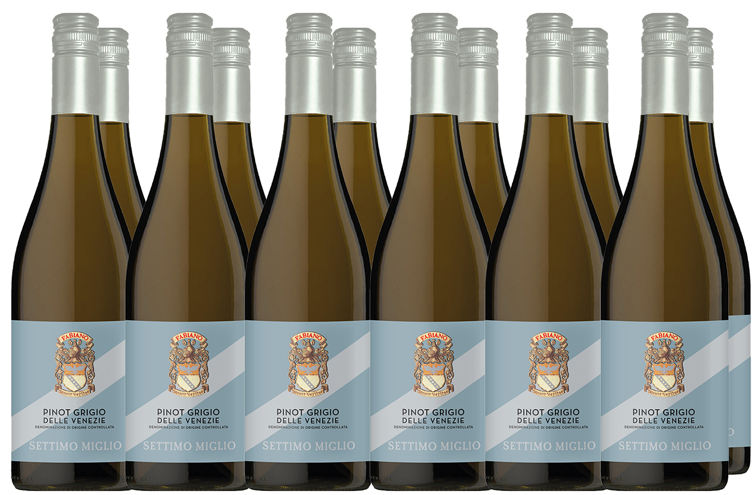 Fabiano Vini Box Promozionale Settimo Miglio Pinot Grigio delle Venezie DOC Fabiano Vini Box Promozionale Settimo Miglio Pinot Grigio delle Venezie DOC