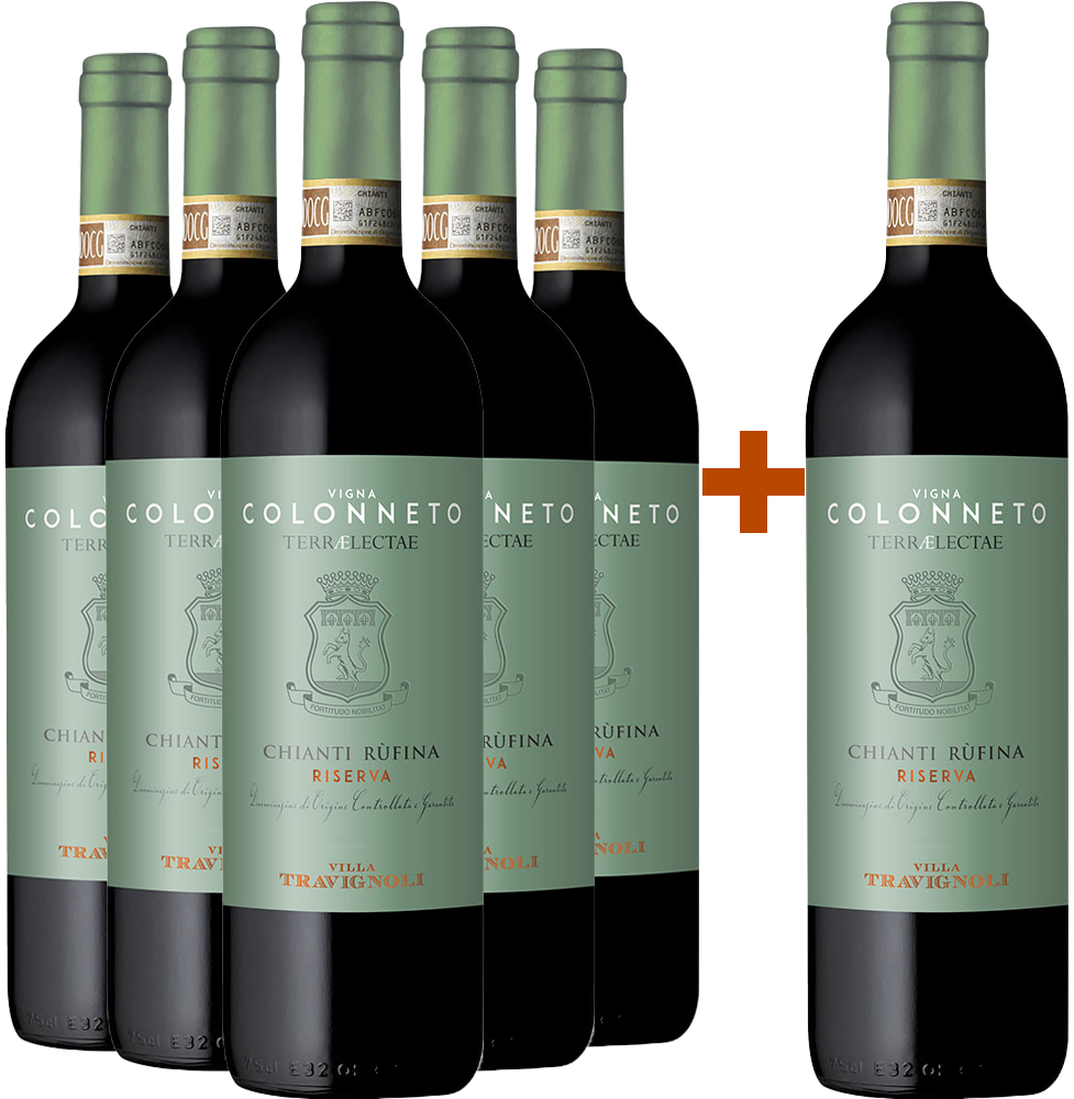 5+1 Terraelectae Vigna Colonneto Chianti Rufina Riserva DOC 5+1 Terraelectae Vigna Colonneto Chianti Rufina Riserva DOC