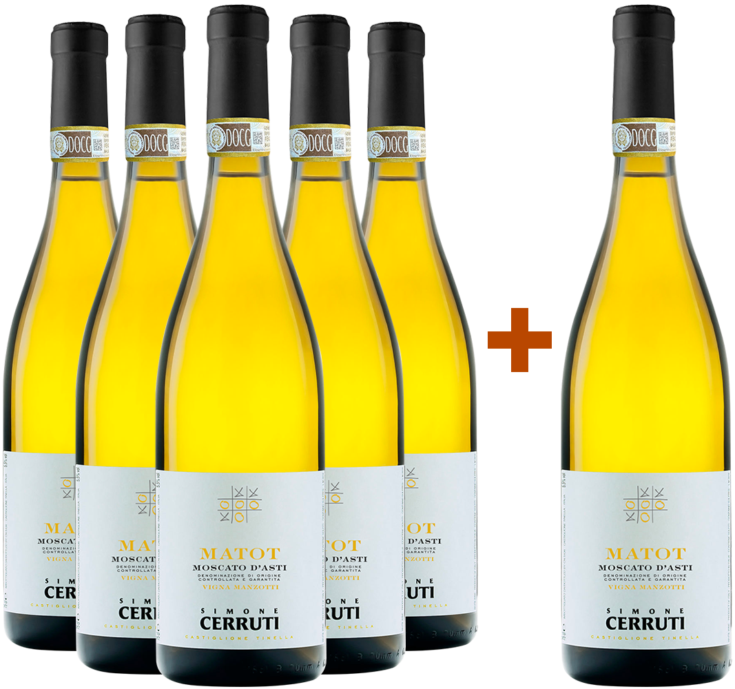 5+1 Matot Vigna Manzotti Moscato d'Asti DOCG 5+1 Matot Vigna Manzotti Moscato d'Asti DOCG