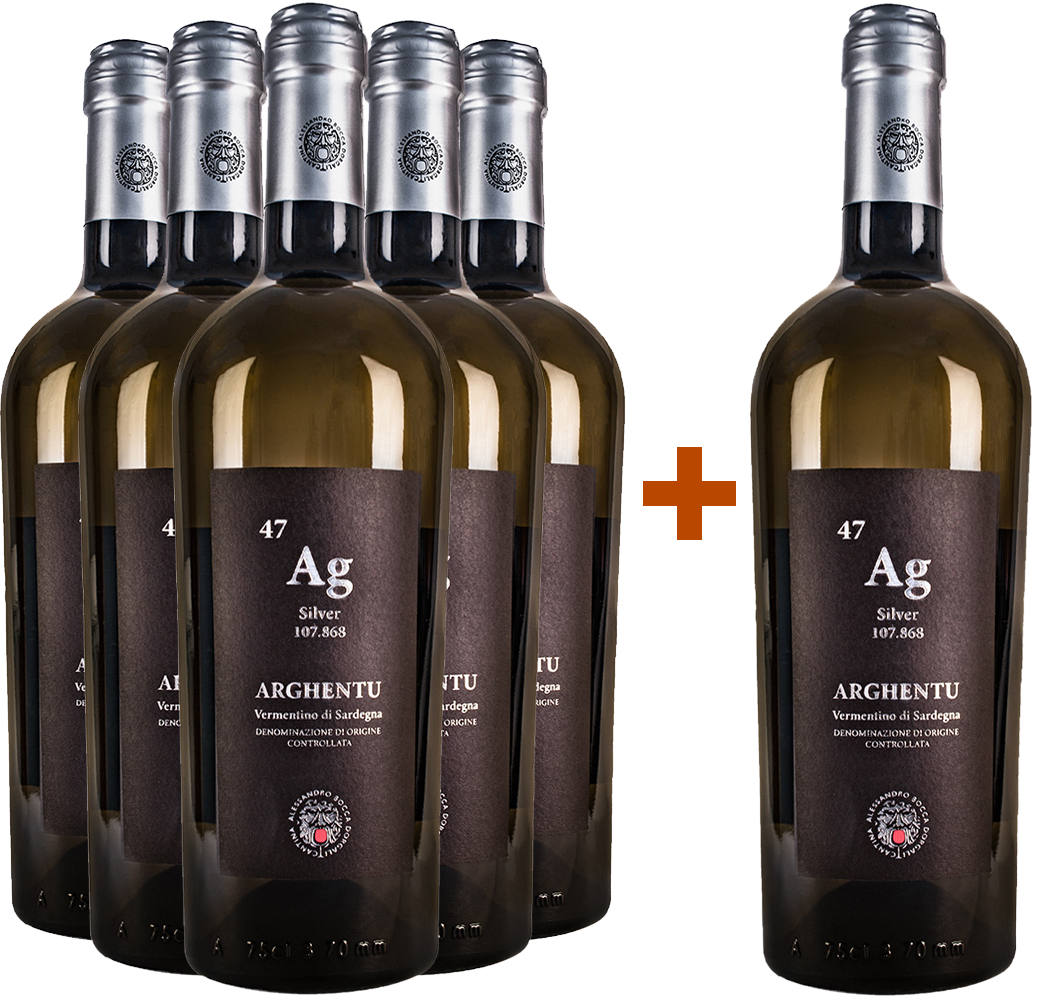 5+1 Arghentu Vermentino di Sardegna DOC 5+1 Arghentu Vermentino di Sardegna DOC