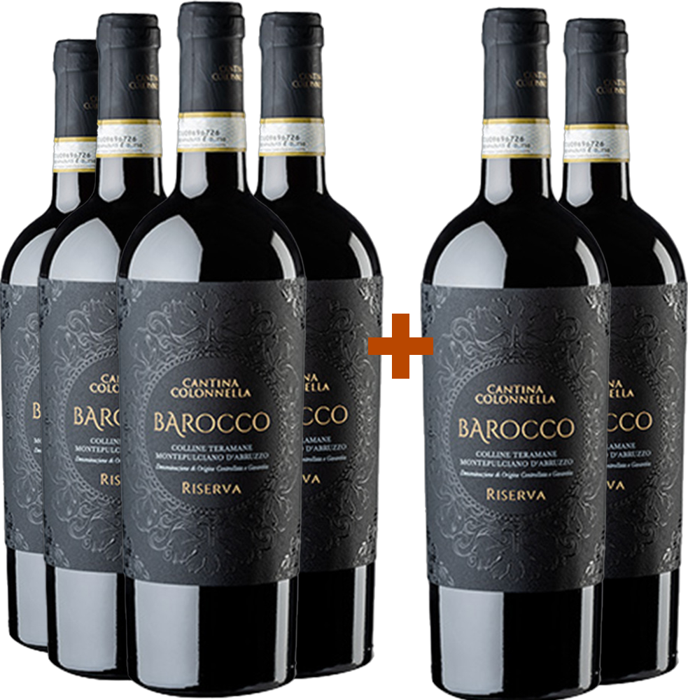 4+2 Barocco Riserva Montepulciano d'Abruzzo Colline Teramane DOCG