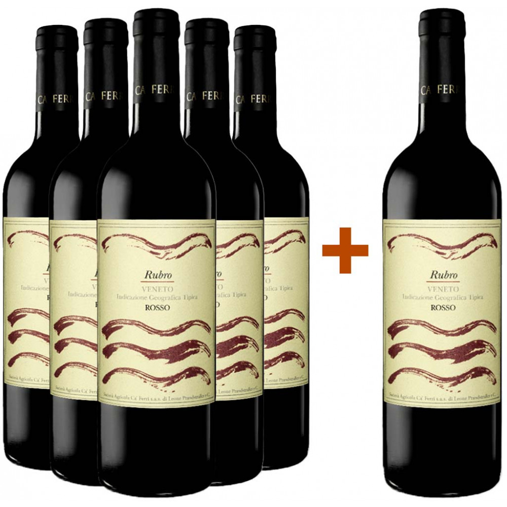 5+1 Rubro Vino Rosso Veneto IGP