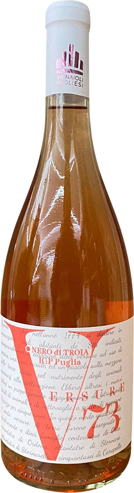 2024 Versure 73 Nero di Troia Rosé Puglia IGP