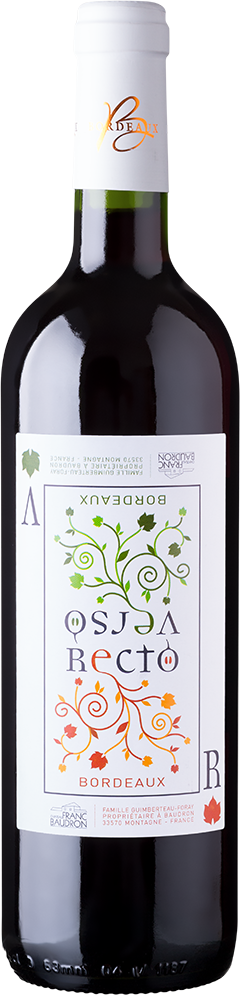 2022 Recto Rouge Bordeaux AOP BIO 2022 Recto Rouge Bordeaux AOP BIO