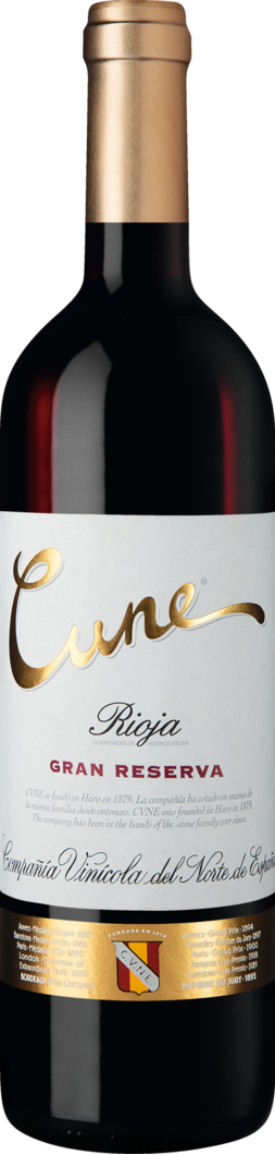 Cía Vinícola del Norte de España 2018 Cune Rioja Gran Reserva