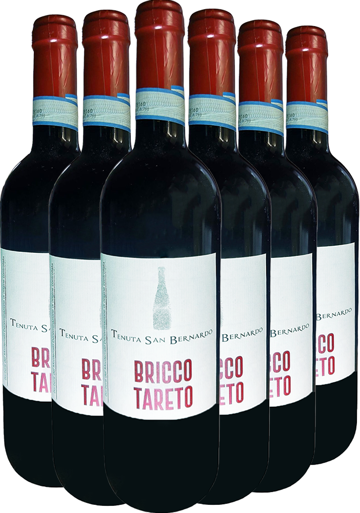 Tenuta San Bernardo Box Promozionale Bricco Tareto Barbera del Monferrato DOC Tenuta San Bernardo Box Promozionale Bricco Tareto Barbera del Monferrato DOC