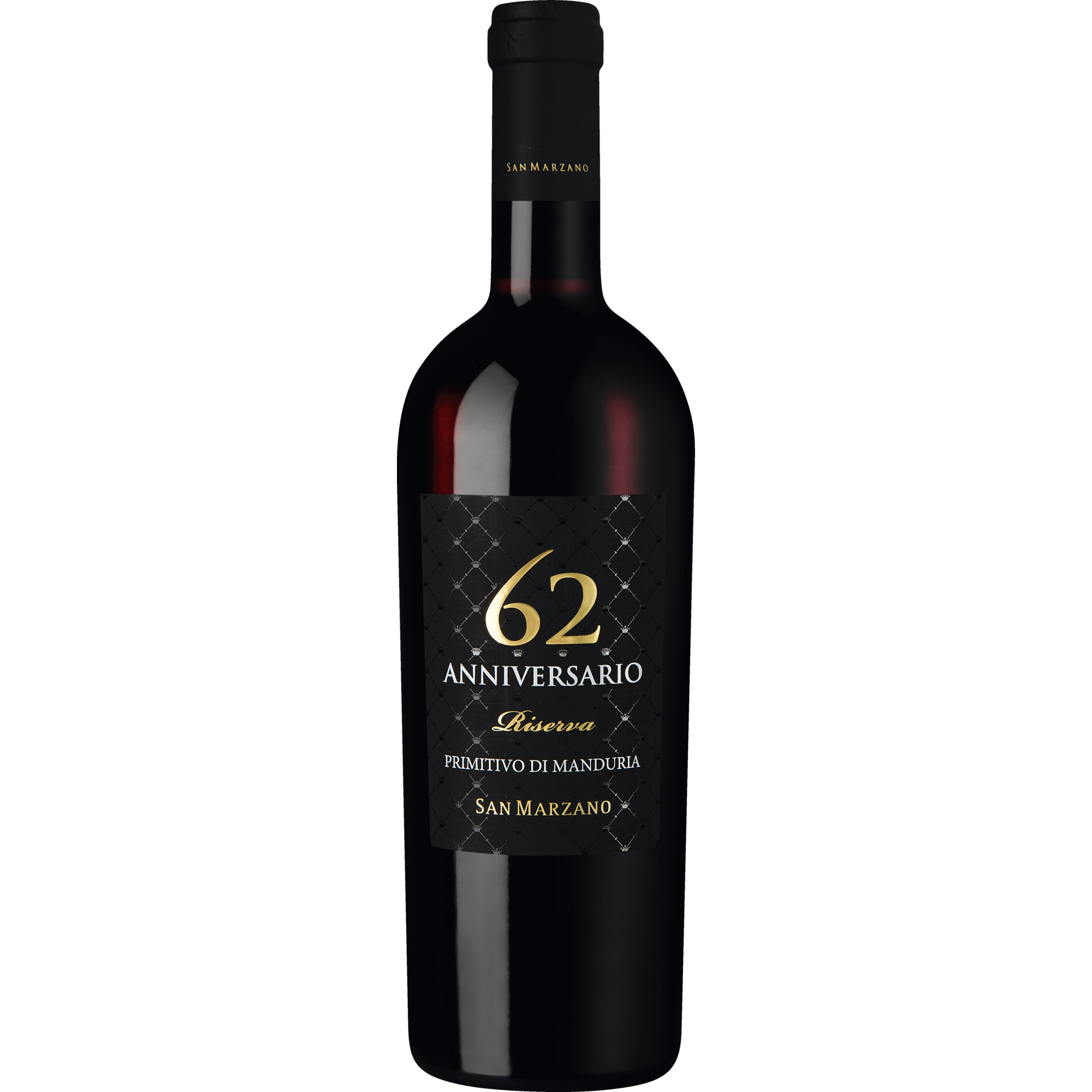 Cantine San Marzano 2019 Anniversario 62 Primitivo di Manduria Riserva
