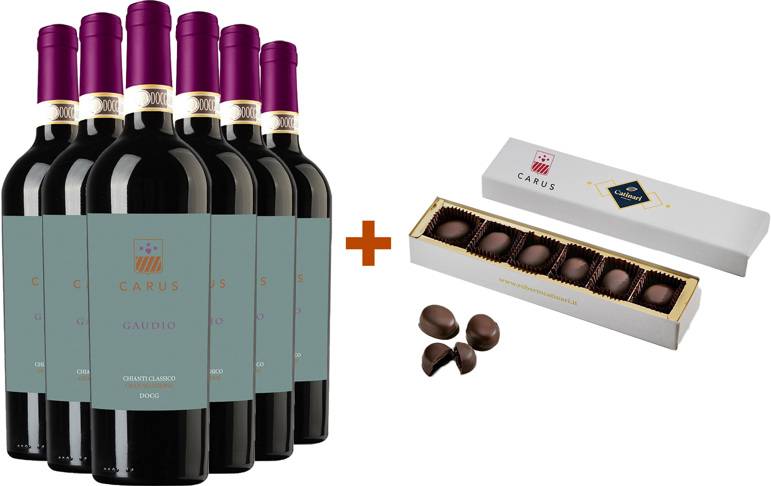 Box Promozionale Gàudio Chianti Gran Selezione DOCG + Omaggio Box Promozionale Gàudio Chianti Gran Selezione DOCG + Omaggio