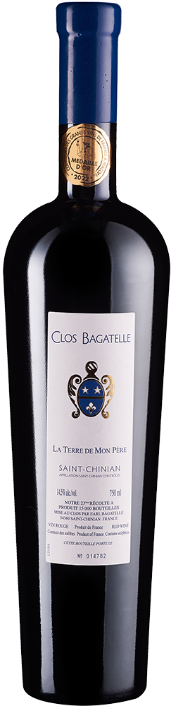2019 La terre de mon père Saint Chinian AOP