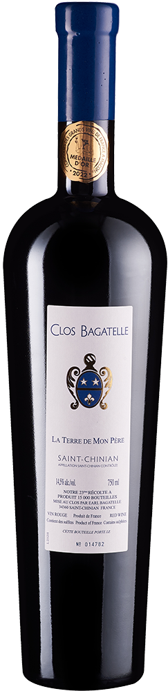 2020 La terre de mon père Saint Chinian AOP 2020 La terre de mon père Saint Chinian AOP