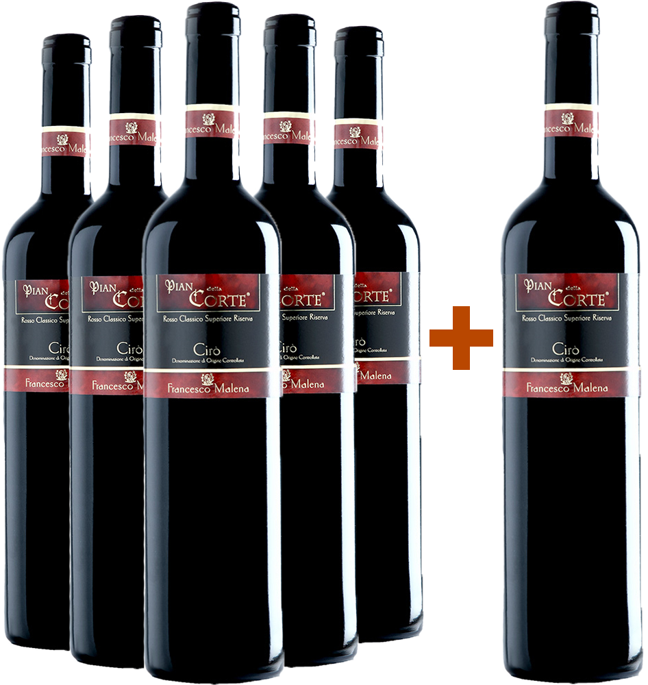 5+1 Pian della Corte Rosso Classico Superiore Riserva Ciró DOC