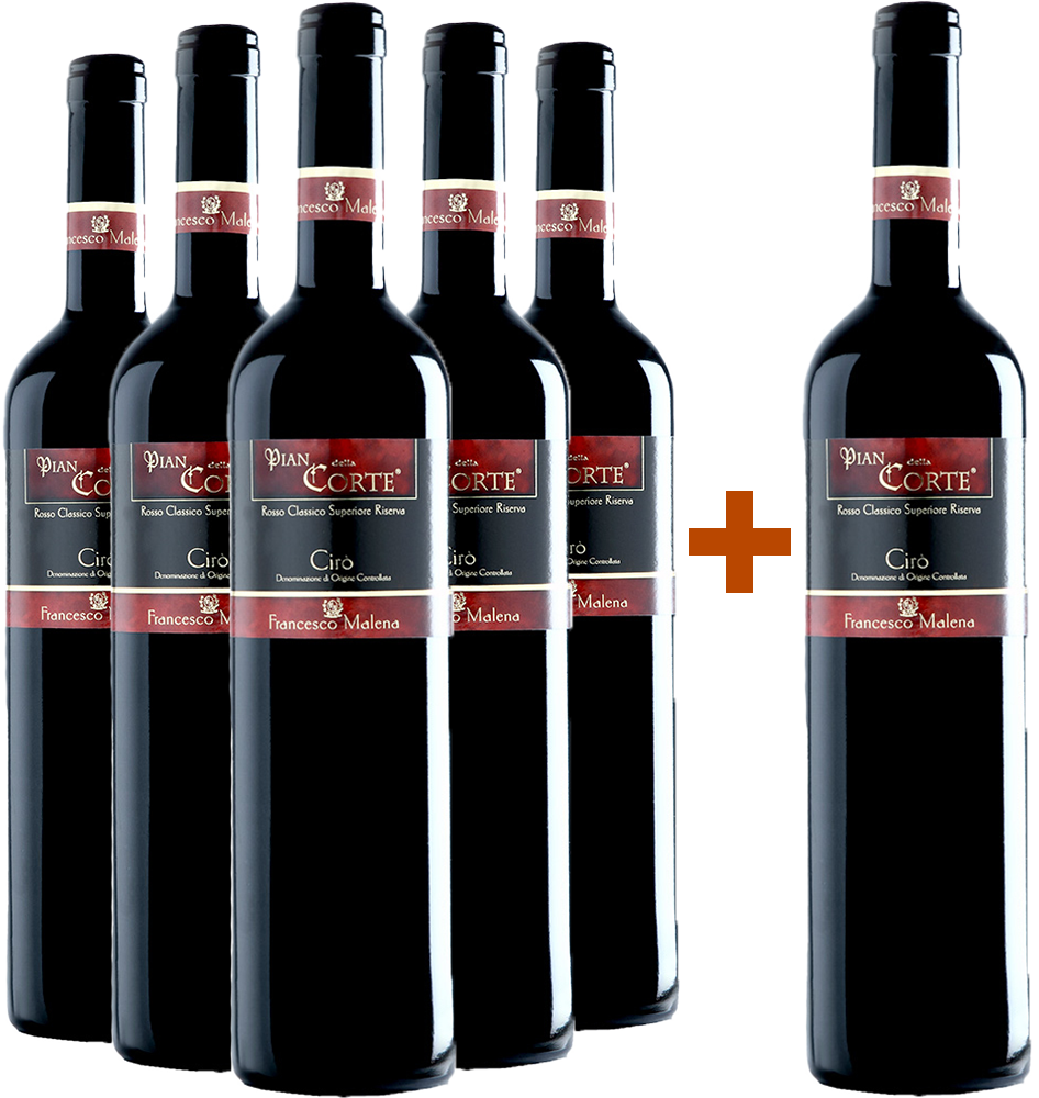 5+1 Pian della Corte Rosso Classico Superiore Riserva Ciró DOC 5+1 Pian della Corte Rosso Classico Superiore Riserva Ciró DOC