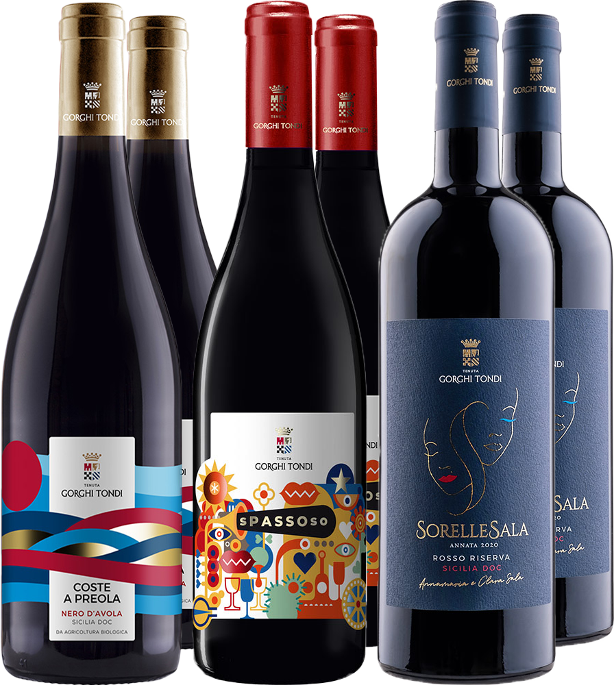 Gorghi Tondi Box Degustazione Nero d'Avola 