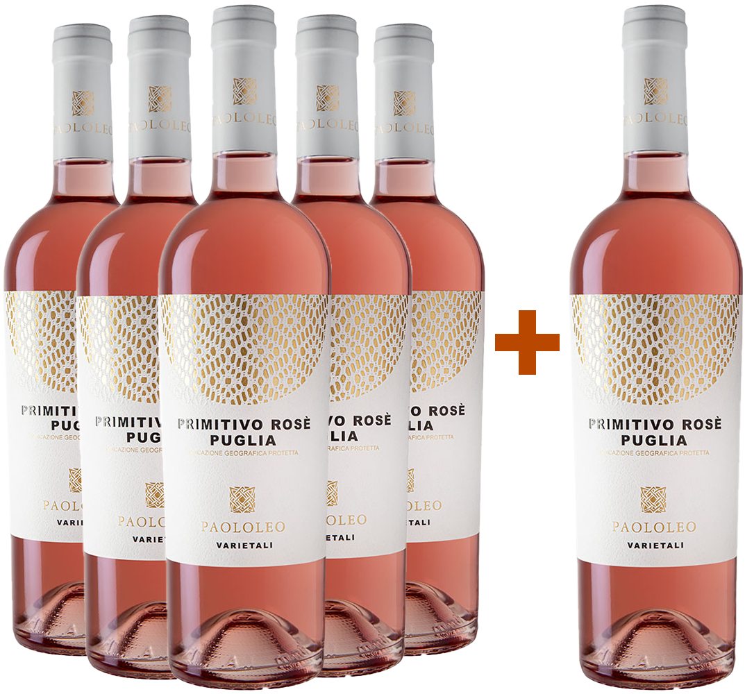 5+1 Primitivo Rosé Puglia IGP 5+1 Primitivo Rosé Puglia IGP