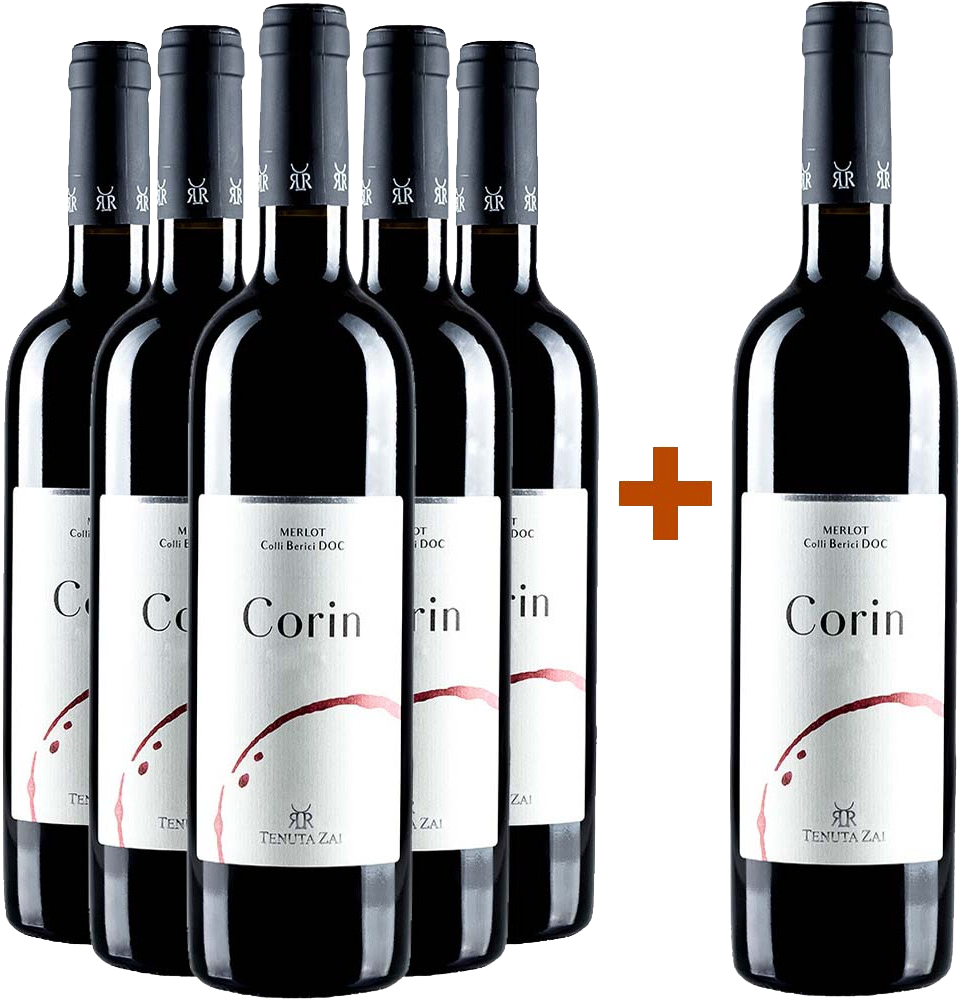 5+1 Corin Merlot Colli Berici DOC 5+1 Corin Merlot Colli Berici DOC