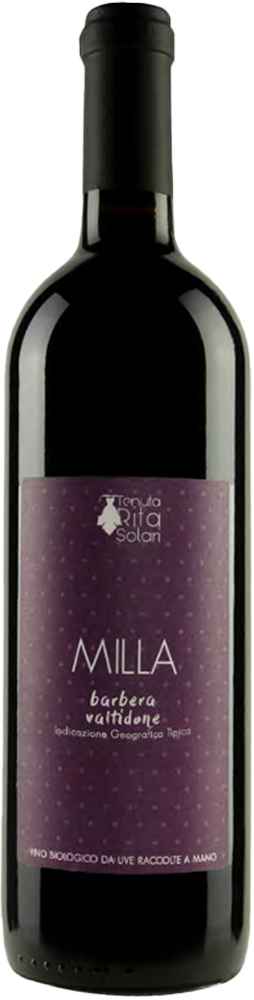 Milla Barbera Valtidone IGP Red Organic Wine BIO Milla Barbera Valtidone IGP Red Organic Wine BIO