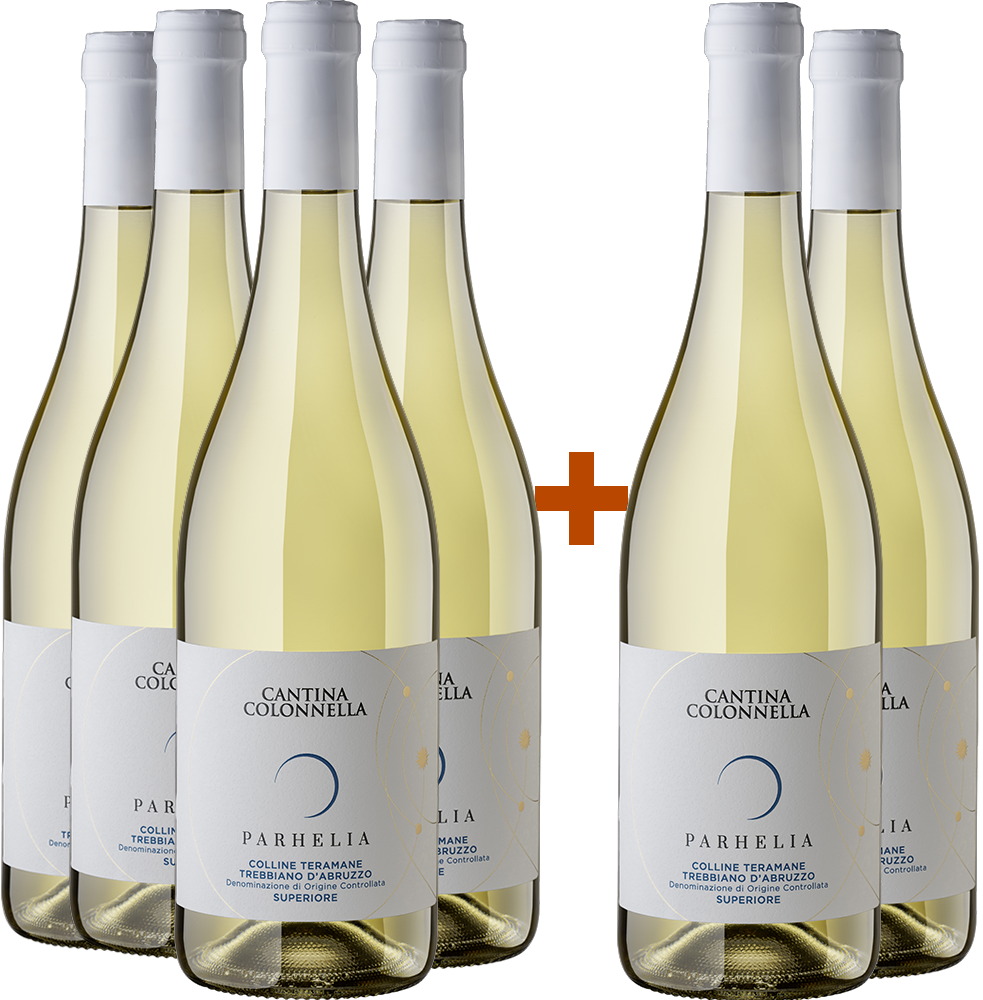 4+2 Paket Parhelia Trebbiano d'Abruzzo DOC 4+2 Paket Parhelia Trebbiano d'Abruzzo DOC