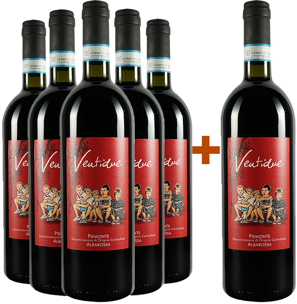 5+1 Albarossa Piemonte DOC 5+1 Albarossa Piemonte DOC