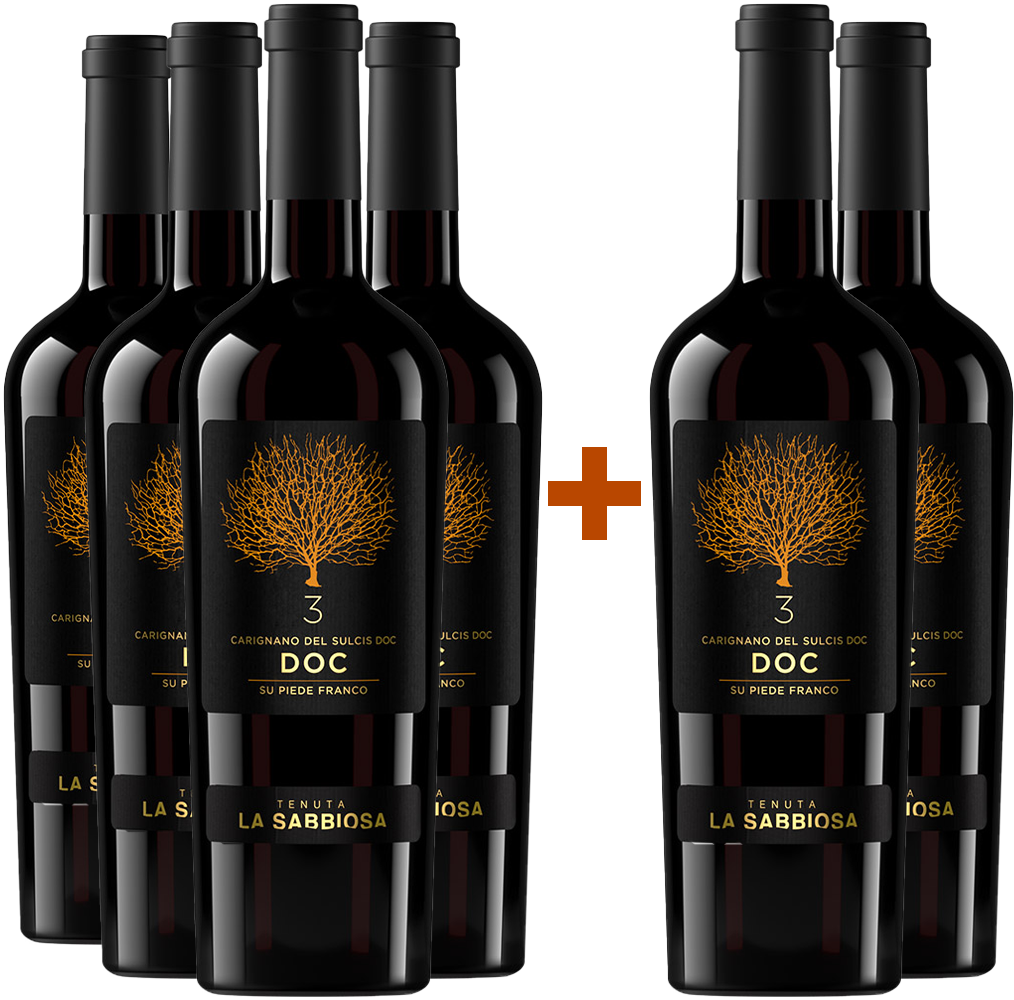 4+2 Carignano del Sulcis DOC