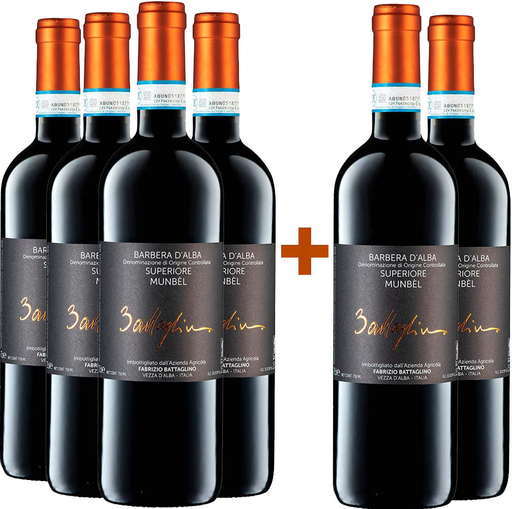 4+2 Munbèl Barbera d'Alba Superiore DOC 