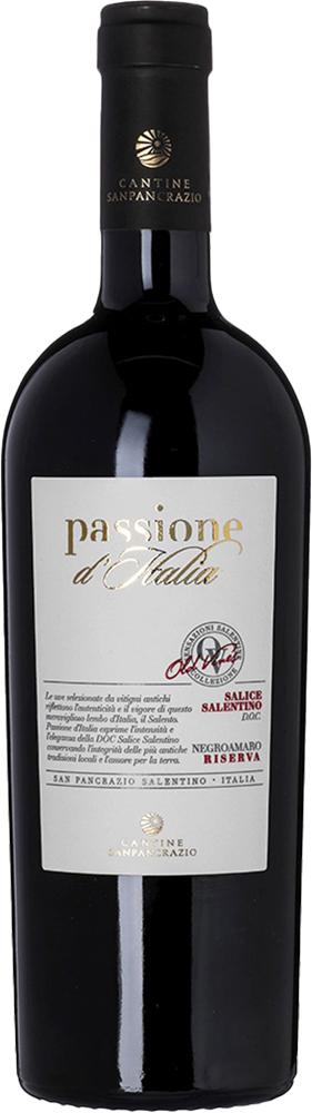 2021 Passione d'Italia Salice Salentino Riserva DOC