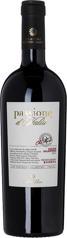 2021 Passione d'Italia Salice Salentino Riserva DOC 2021 Passione d'Italia Salice Salentino Riserva DOC