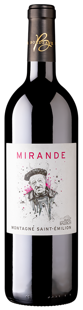 2023 Cuvée "Mirande" Montagne Saint Émilion AOP BIO