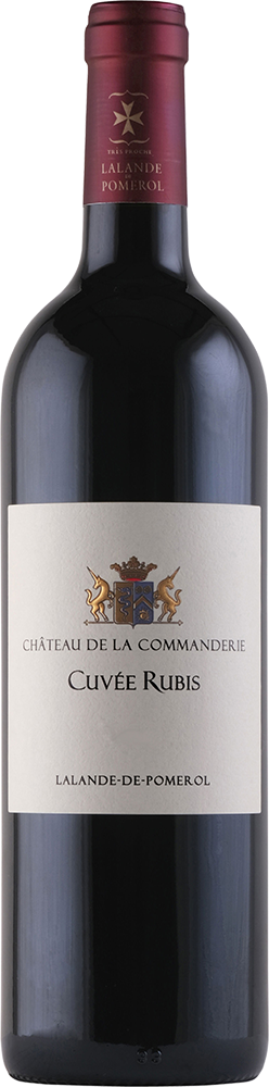 2021 Chateau de la Commanderie - "Cuvée Rubis" Lalande de Pomerol AOP 2021 Chateau de la Commanderie - "Cuvée Rubis" Lalande de Pomerol AOP