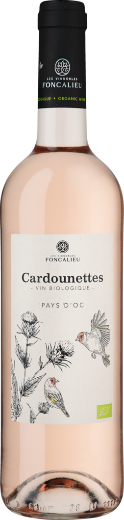 Les Vignobles Foncalieu 2025 Les Cardounettes Syrah Rosé BIO
